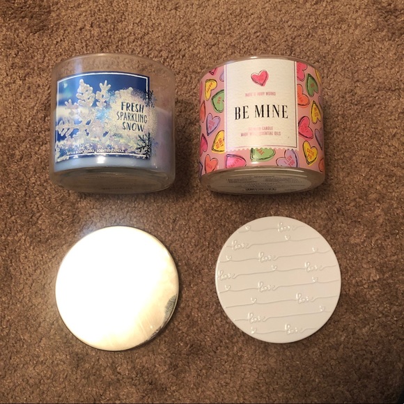 Bath & Body Works Other - LOT of 2 Bath & Body Works 3 Wick Candles